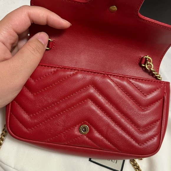 GG MARMONT MATELASSÉ SUPER MINI BAG - Picture 4 of 4